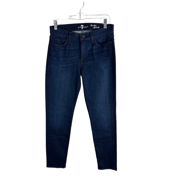 7 For All Mankind Denim - 7 For All Man Kind The Slim Cigarette Skinny Jeans SZ 29